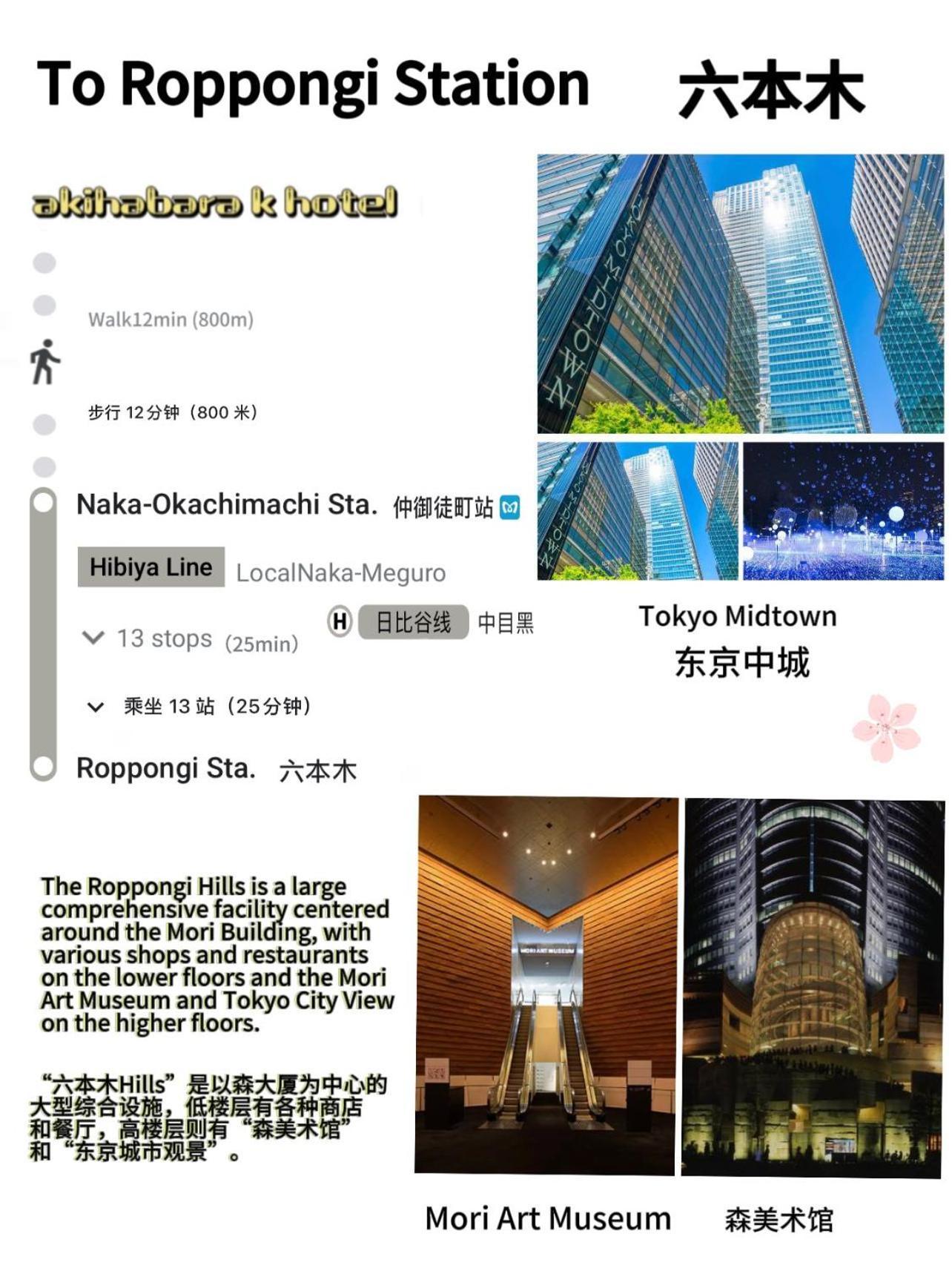 Akihabara K Apartment โตเกียว ภายนอก รูปภาพ